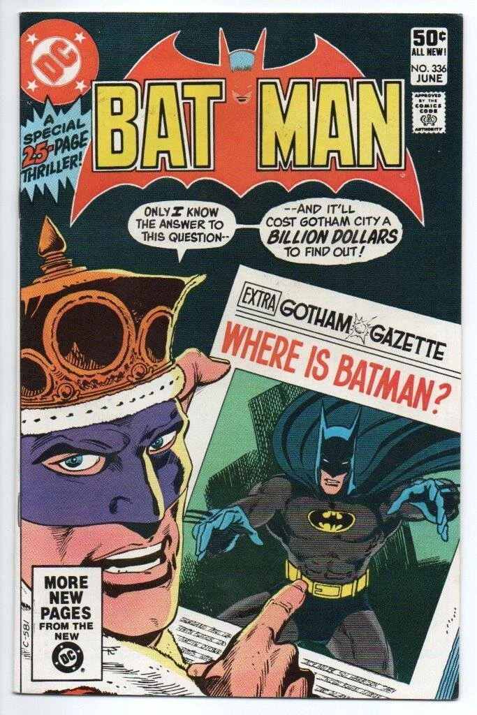 Batman Series 1 #336
