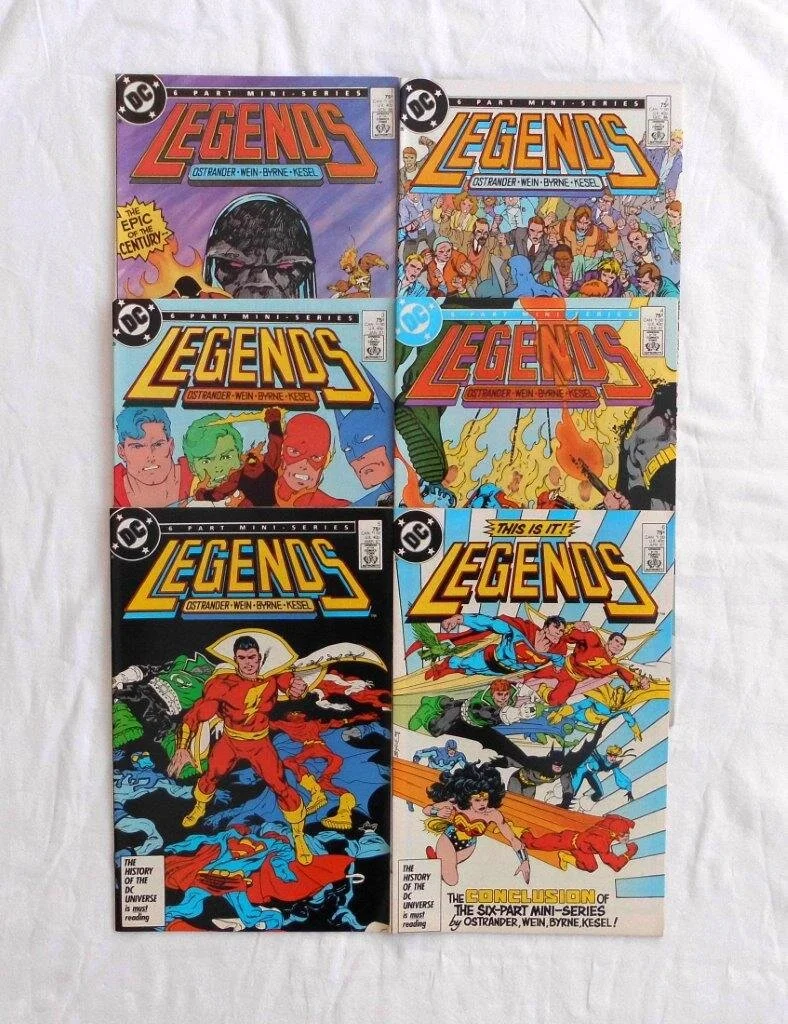 Legends #1-6 Full Set