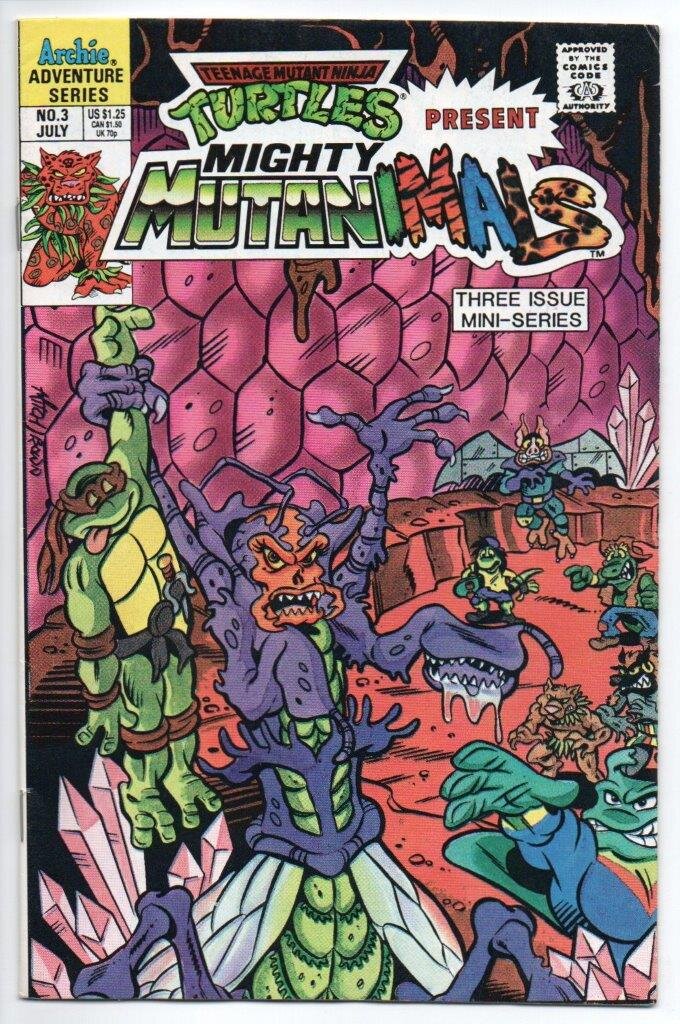 TMNT presents Mighty Mutanimals Series 1 #3