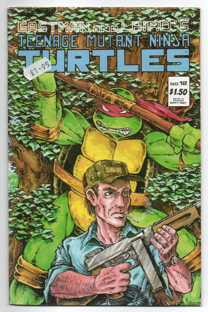 Teenage Mutant Ninja Turtles Series 1 #12 Signed