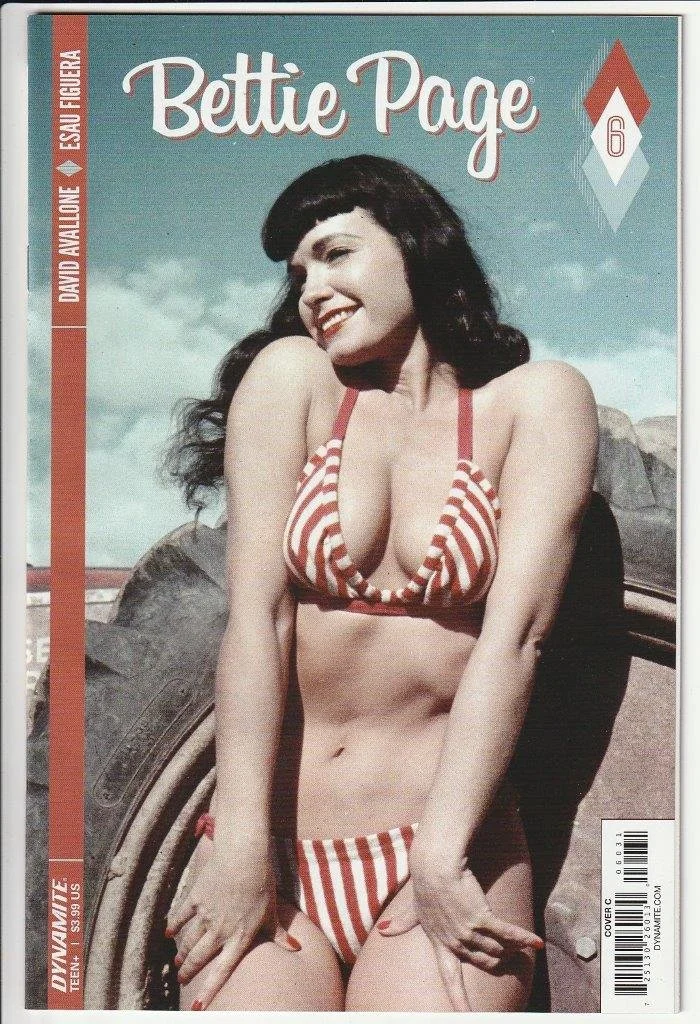 Bettie Page #6 Cover C Photo Variant