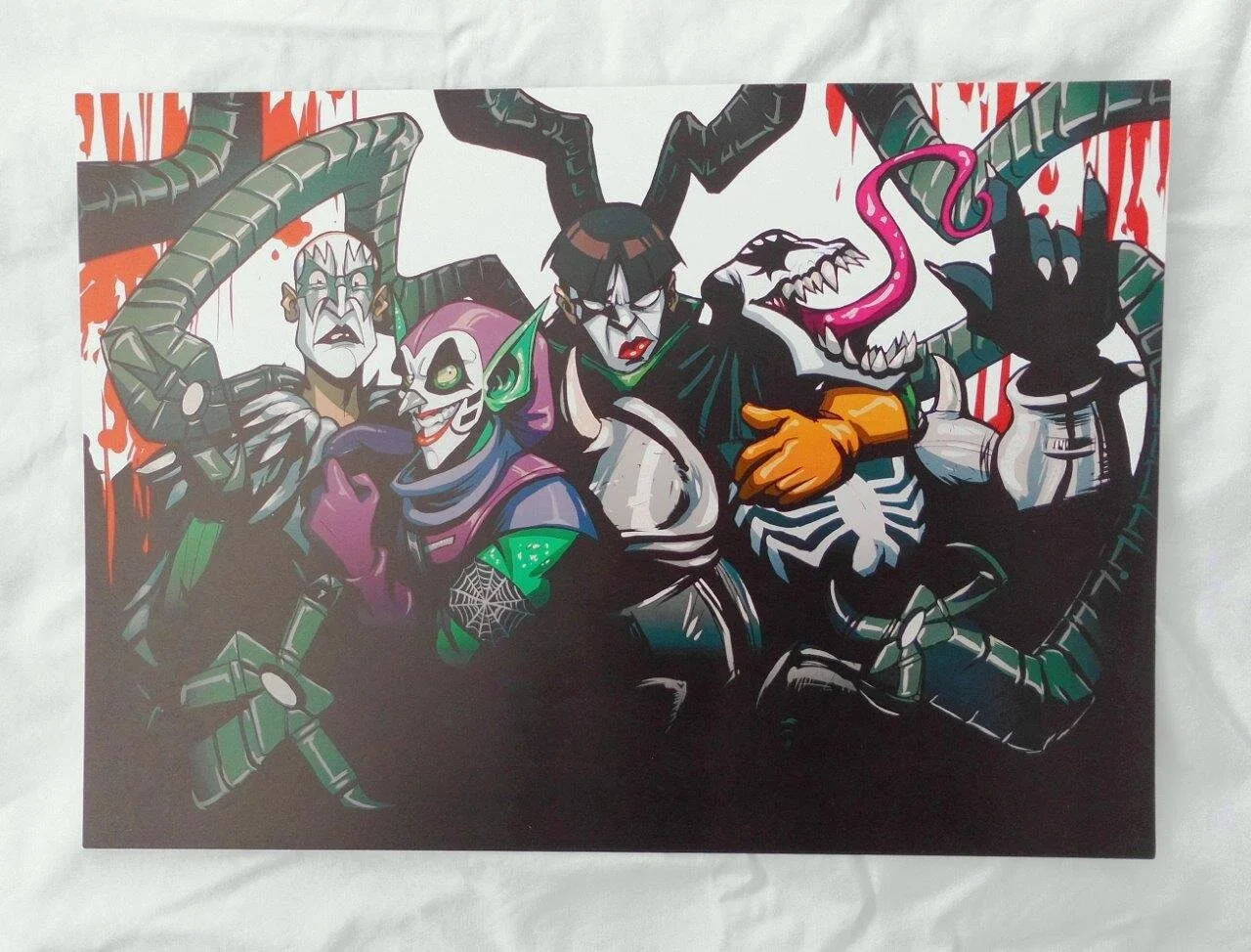 Deadly Foes of Spider-Man Small Print (unsigned)