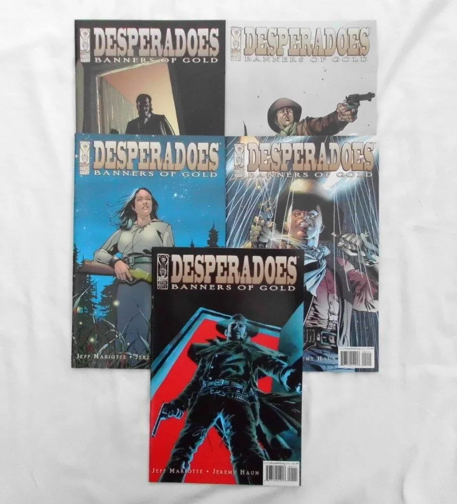 Desperadoes: Banners of Gold #1-5 Full Set