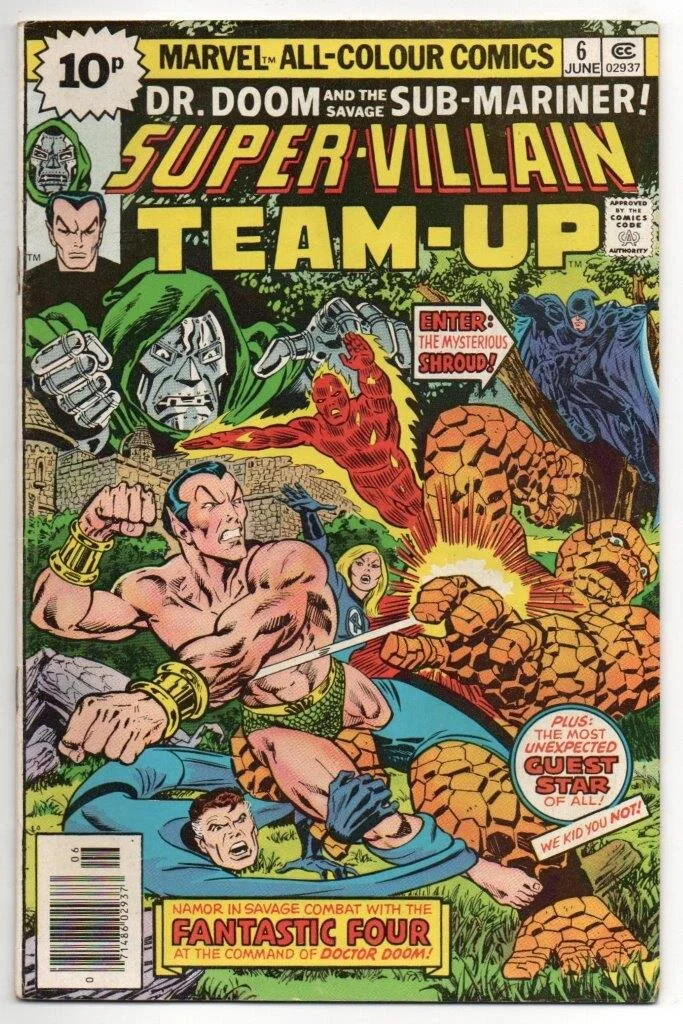 Super-Villain Team-Up #6 Pence Copy