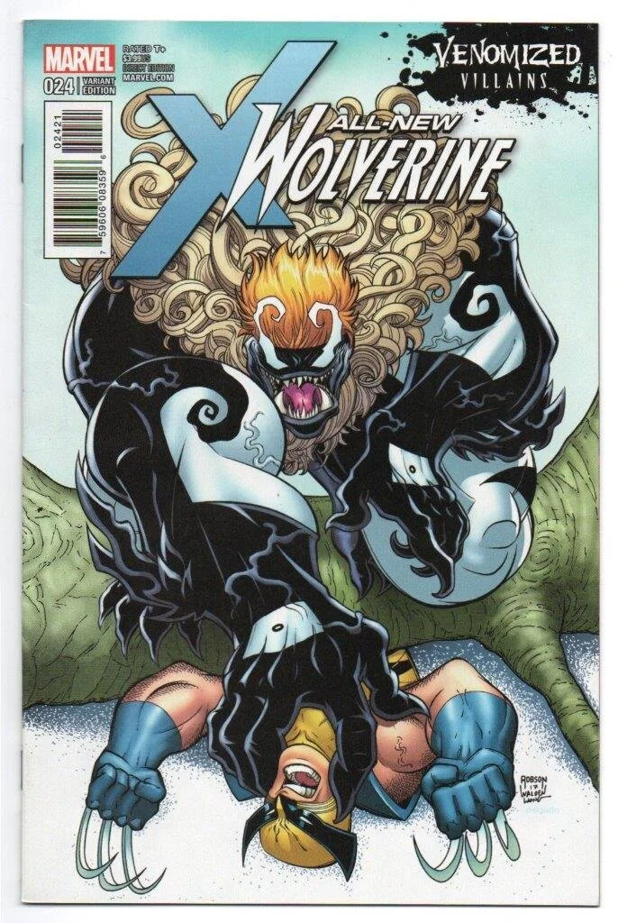 All New Wolverine #24 Venomized Variant