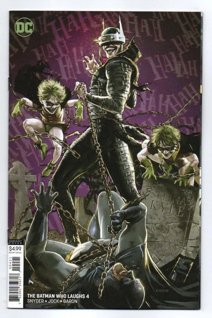 The Batman Who Laughs Series 1 #4 Andrews Variant