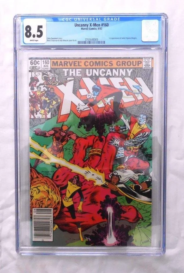 Uncanny X-Men #160 Newsstand Edition CGC 8.5