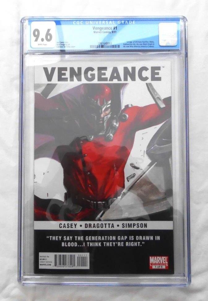 Vengeance #1 CGC 9.6