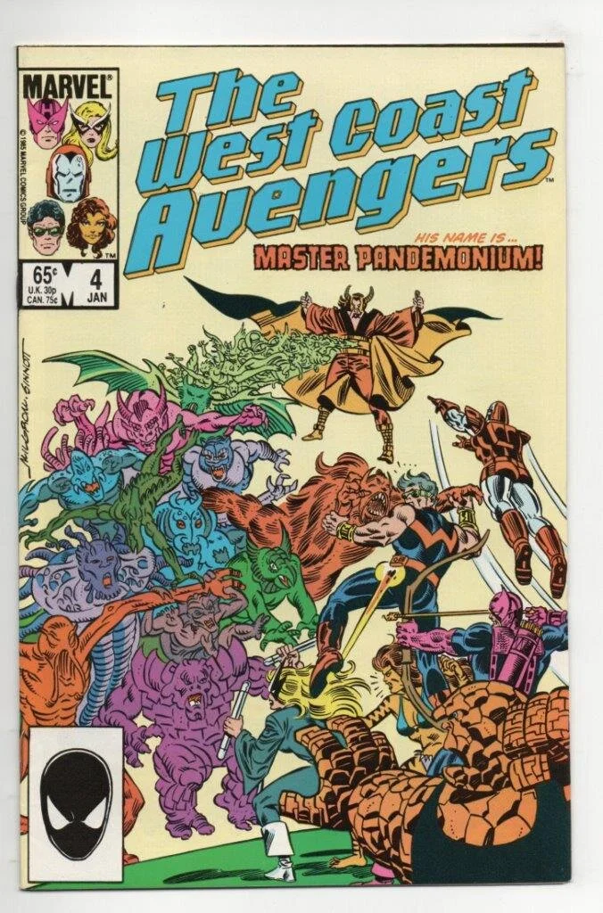 West Coast Avengers Series 1 #4