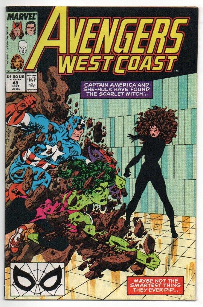 Avengers West Coast Series 1 #48