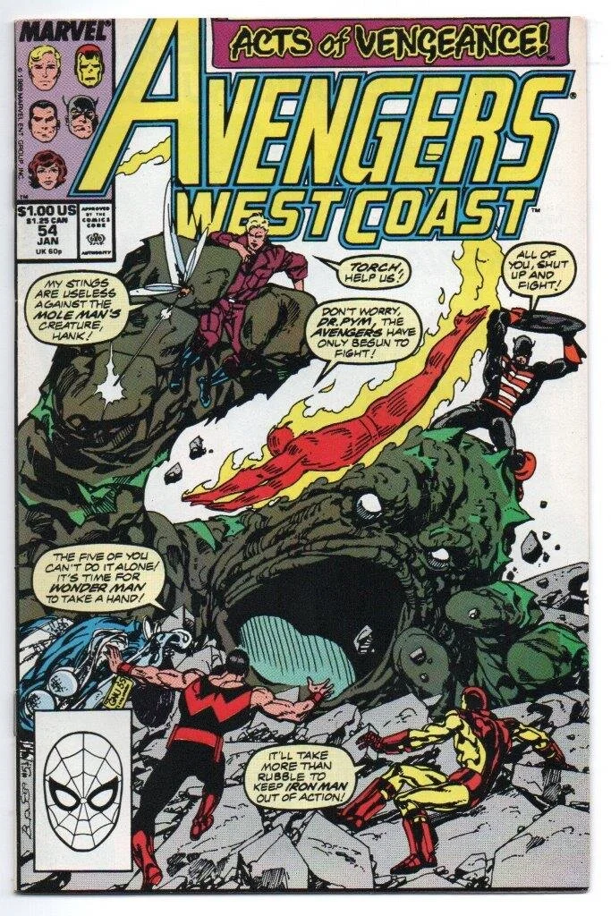 Avengers West Coast Series 1 #54