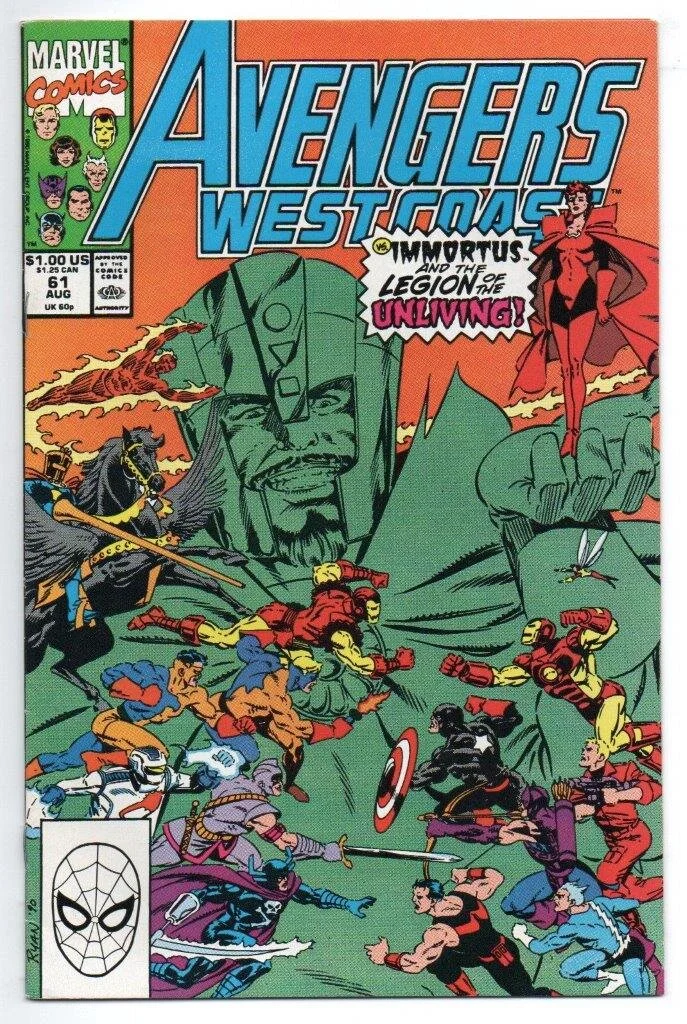 Avengers West Coast Series 1 #61