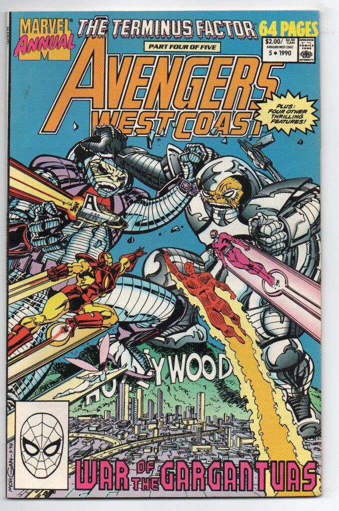 Avengers West Coast Series 1 Annual #5