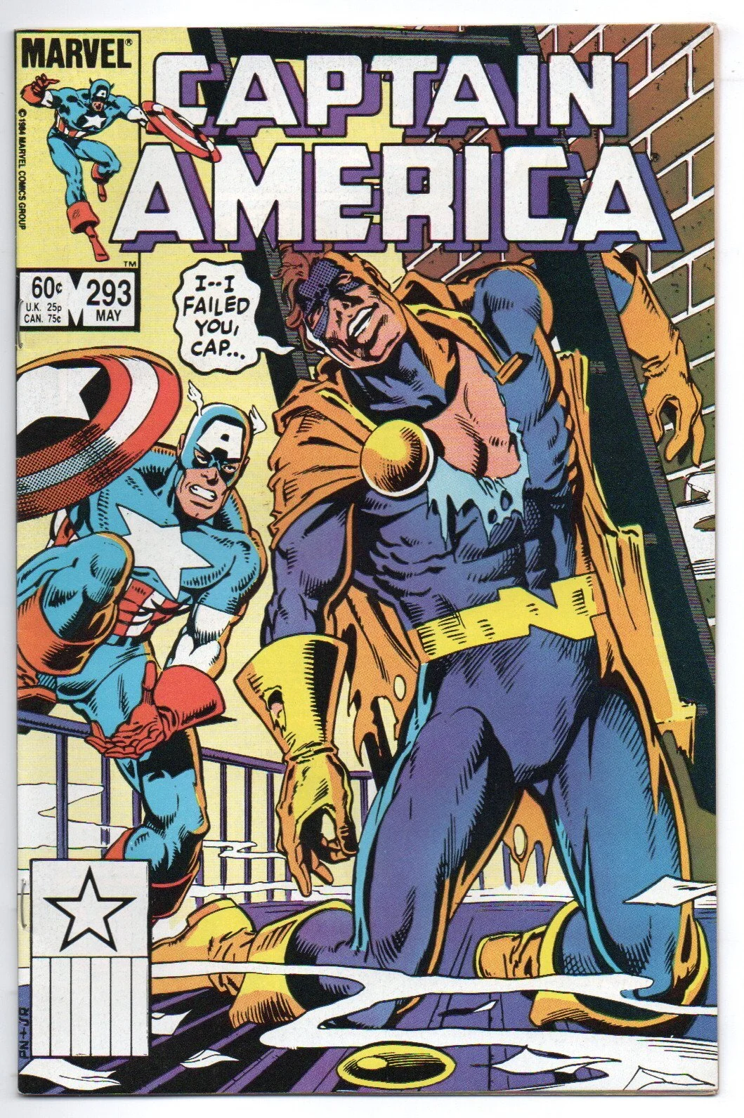 Captain America Series 1 #293