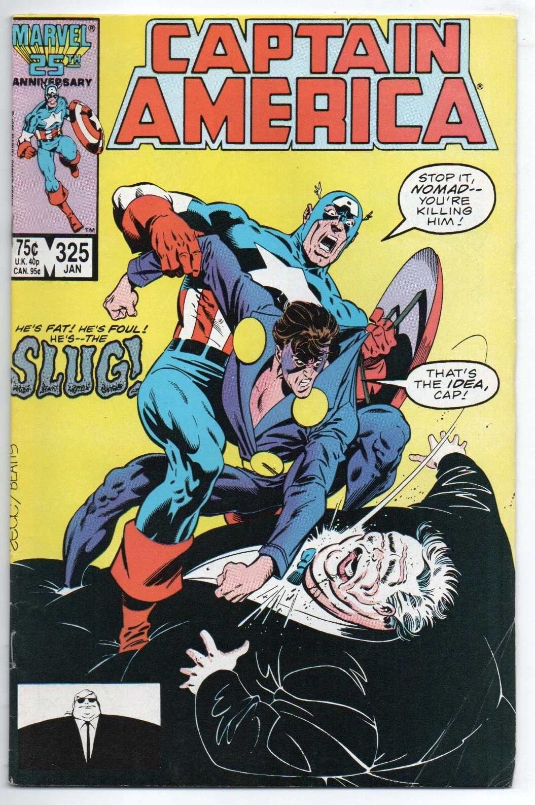 Captain America Series 1 #325