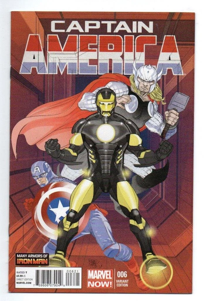 Captain America Series 7 #6 Ferry Variant