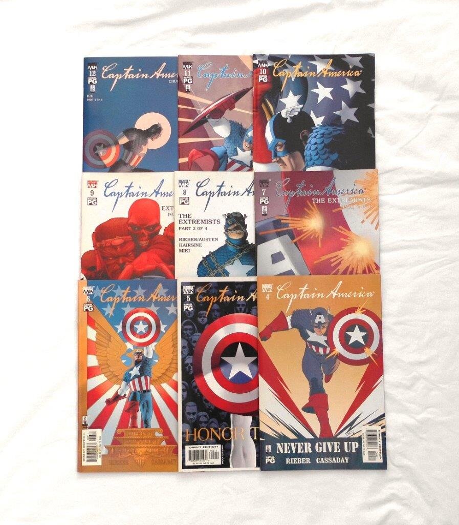 Captain America Series 4 #4-12 Run
