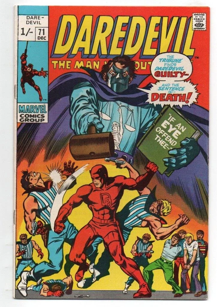Daredevil Series 1 #71 Pence Copy