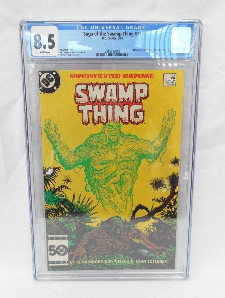 Swamp Thing Series 2 #37 CGC 8.5