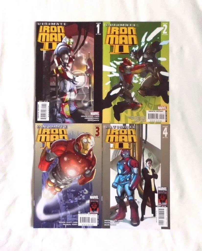 Ultimate Iron Man II #1-4 Full Set