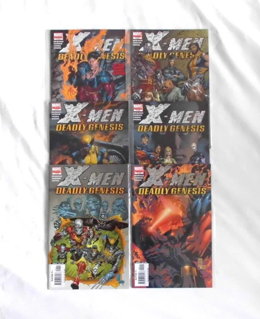 X-Men: Deadly Genesis #1-6 Full Set