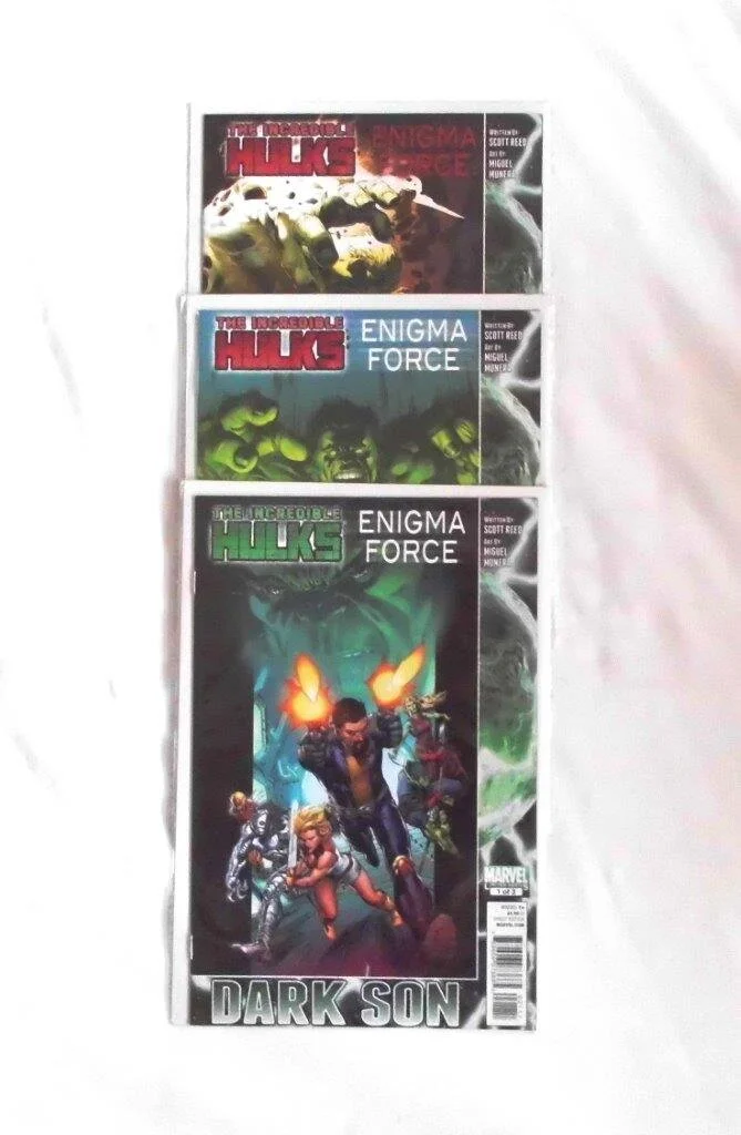 The Incredible Hulks: Enigma Force #1-3 Full Set