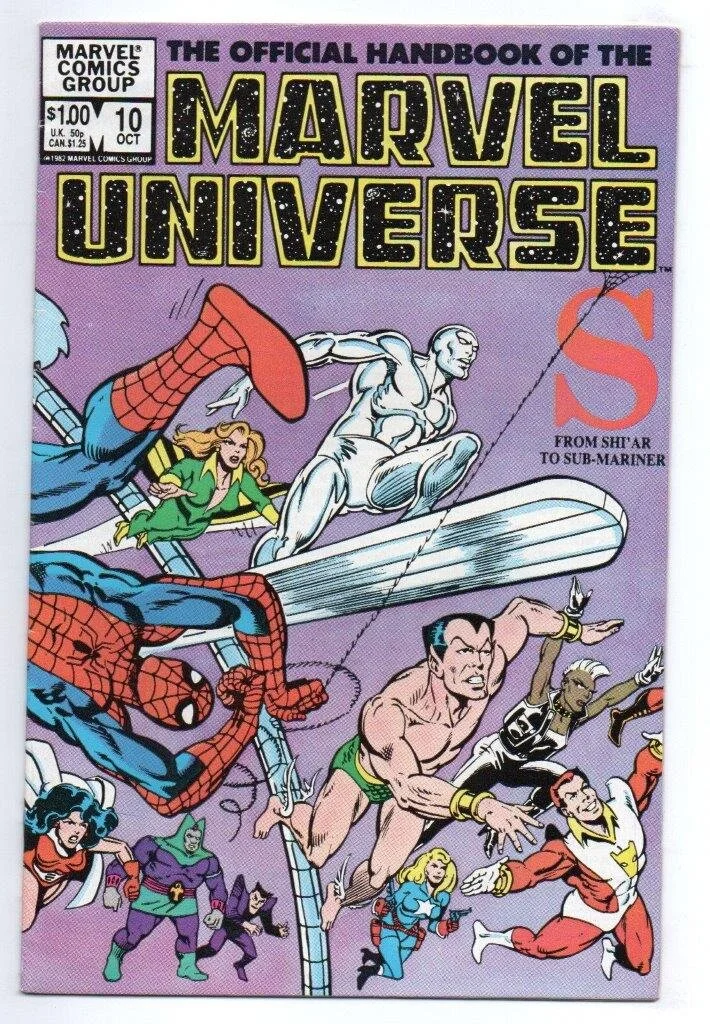 Official Handbook of the Marvel Universe #10