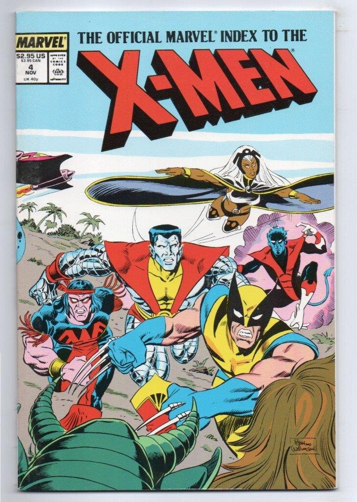 X-MEN OFFICIAL INDEX to the Marvel Universe TP TPB $19.99 SRP Wolverine NEW