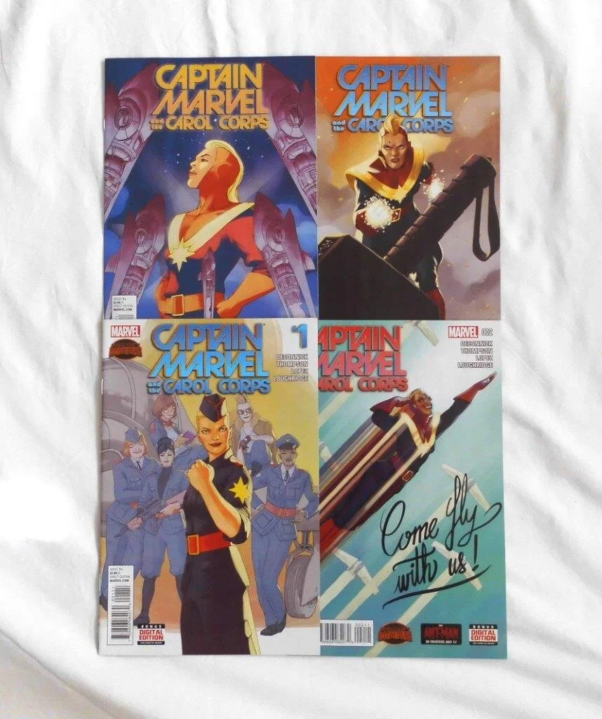 Captain Marvel and the Carol Corps #1-4 Full Set