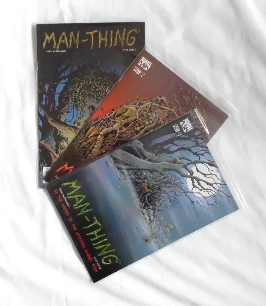 Man-Thing Series 4 #1-3 Full Set