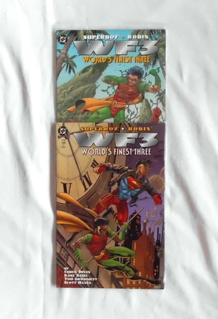 Superboy Robin: Worlds Finest Three #1-2 Full Set