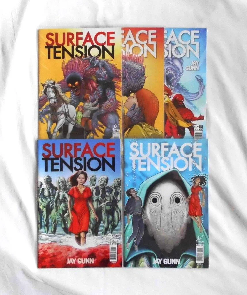Surface Tension #1-5 Full Set