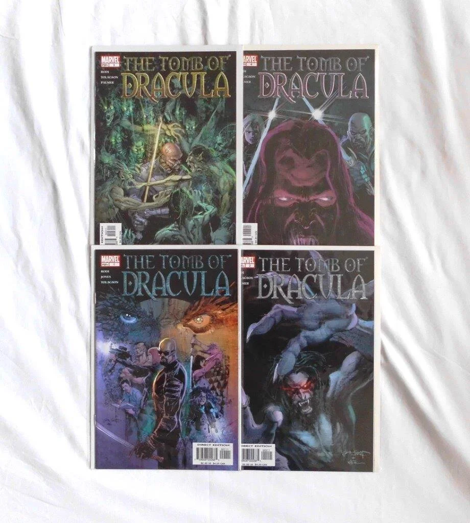 Tomb Of Dracula Series 4 #1-4 Full Set