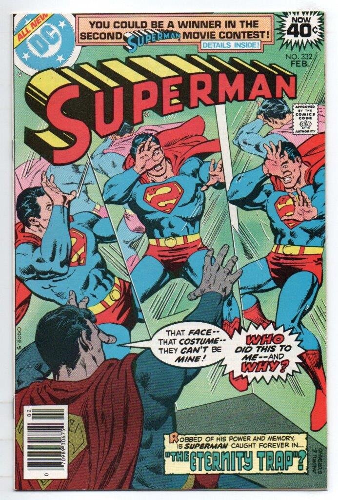 Superman Series 1 #332 — Lucky Target Comics