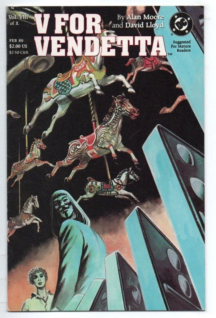 V For Vendetta #8 Signed David Lloyd