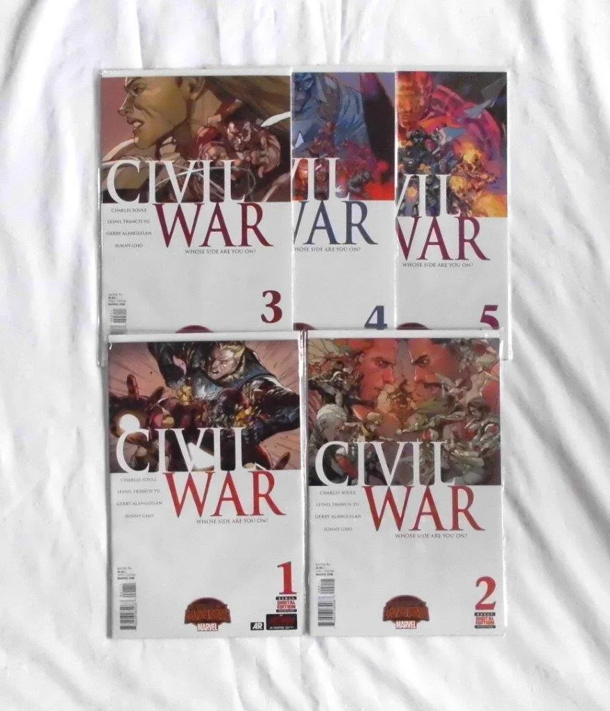 Civil War (Secret Wars) #1-5 Full set