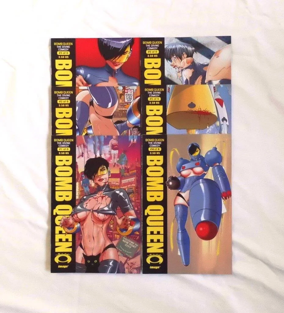 Lucky_Target_Comics_Set_Bomb_Queen_Divine_Comedy.JPG