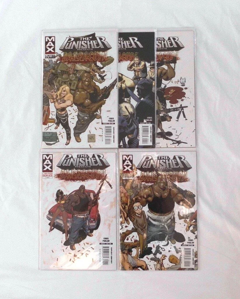 Punisher presents Barracuda #1-5 Full Set