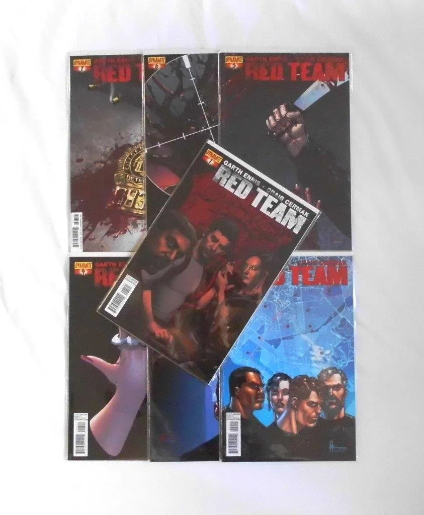 Red Team #1-7 Full Set