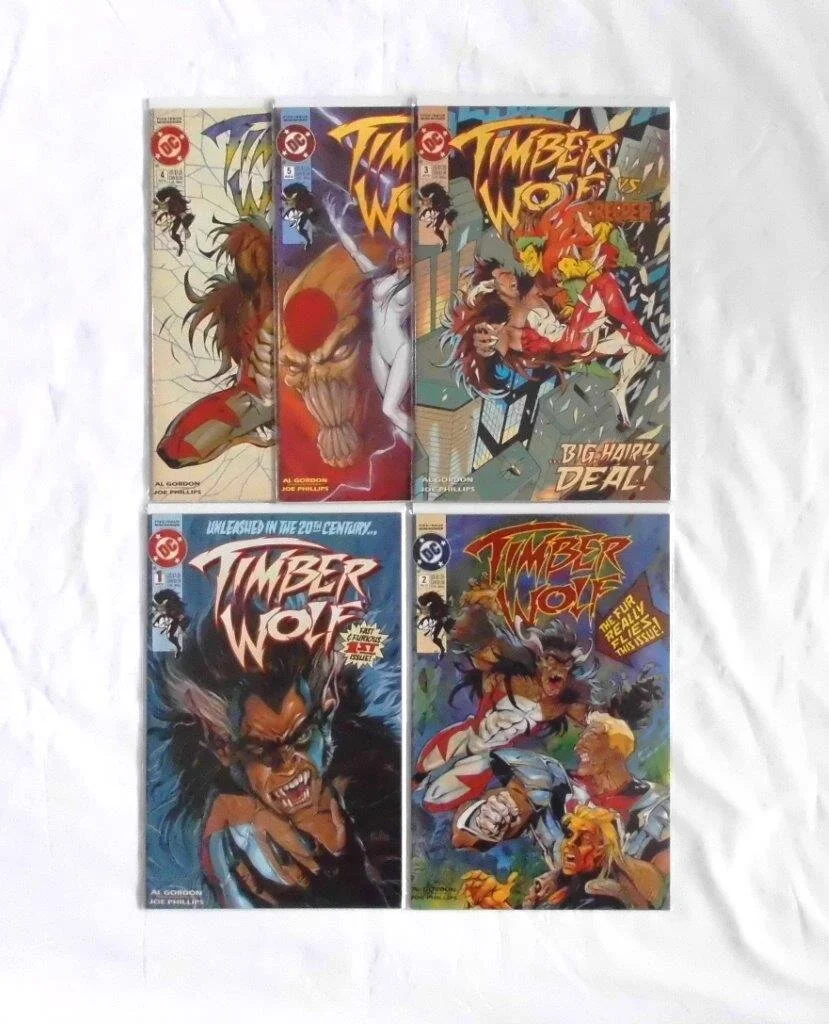 Timber Wolf #1-5 Full Set