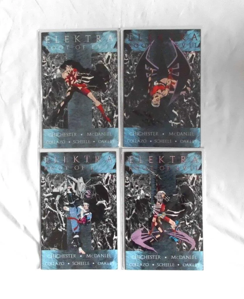 Elektra: Root Of Evil #1-4 Full Set