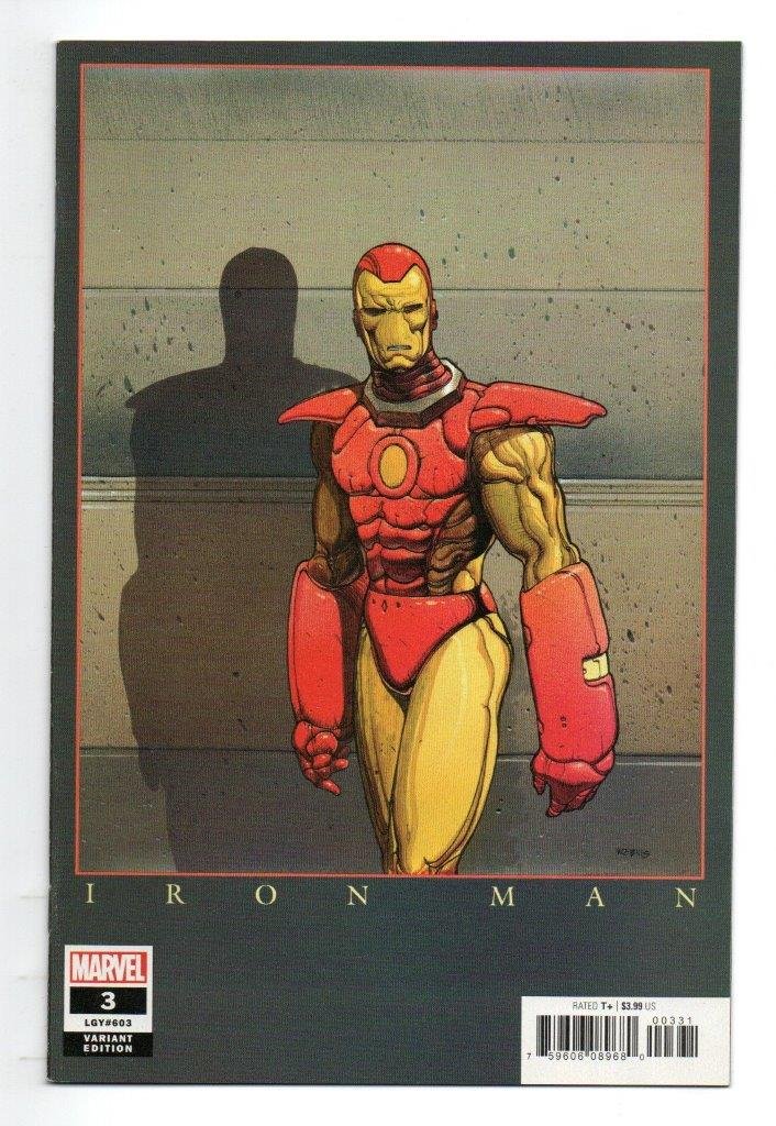 Tony Stark: Iron Man #3 Moebius Variant — Lucky Target Comics