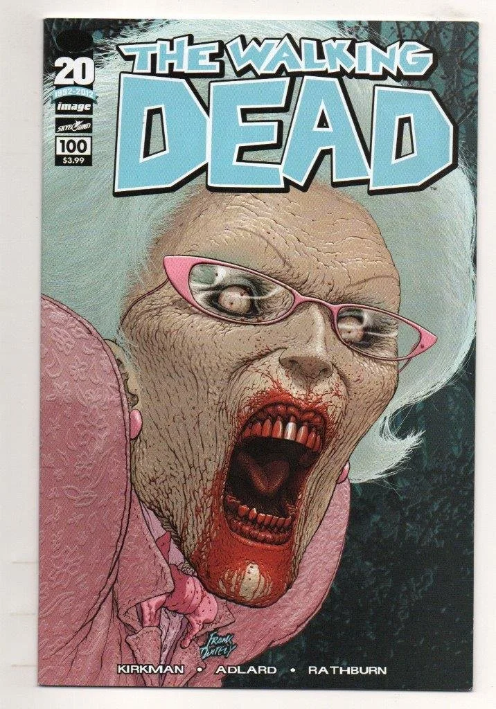 The Walking Dead #100 Quitely Cover