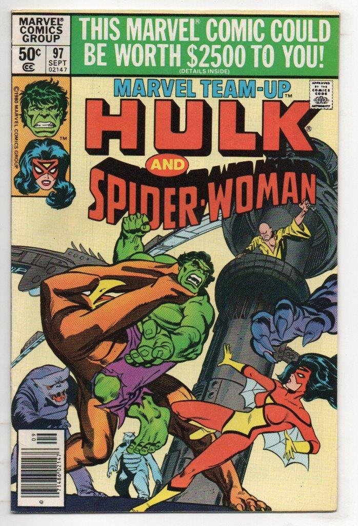 Marvel Team-Up Series 1 #97 Newsstand Edition