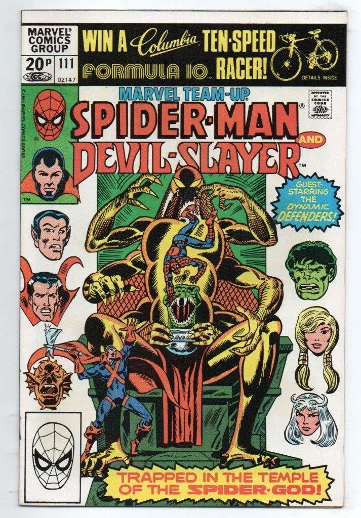 Marvel Team-Up Series 1 #111 Pence Copy