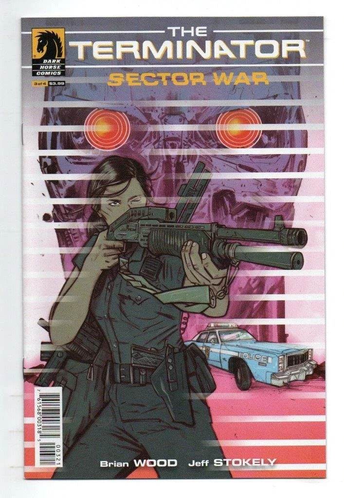 The Terminator: Sector War #3 (of four) Cover B