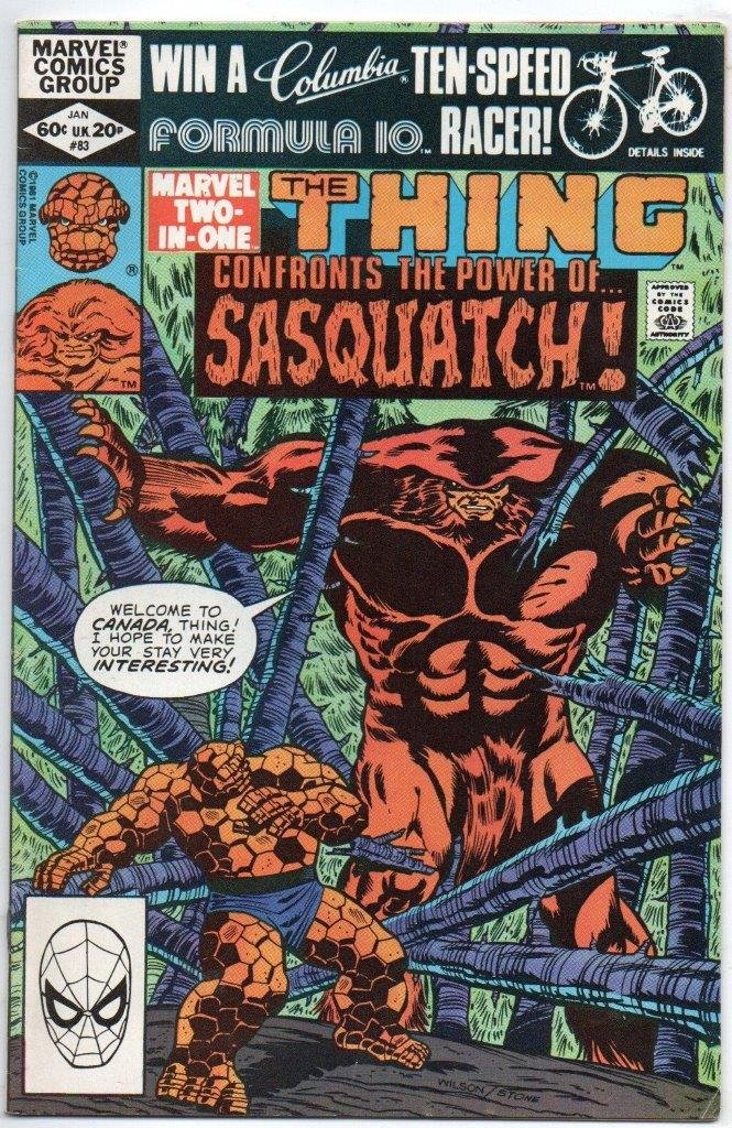 Marvel Two-In-One Series 1 #83