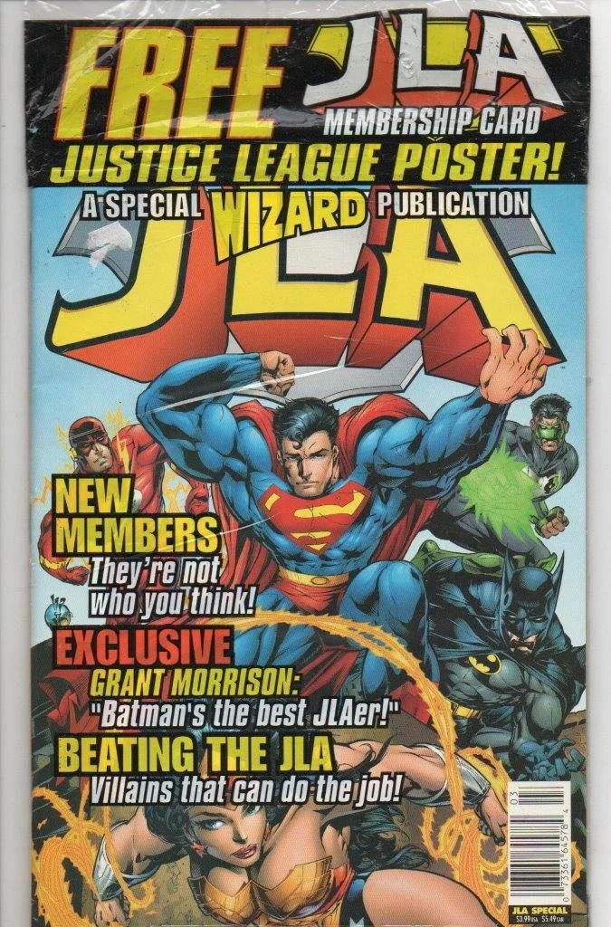 Wizard's JLA Special Sealed Polybag