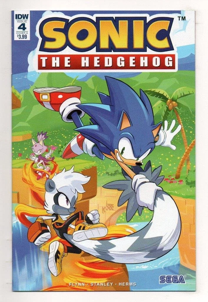 Sonic The Hedgehog #4 Cover A