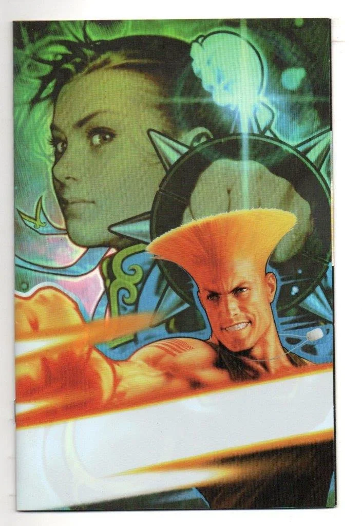 Street Fighter #5 Special Power Cel Cover